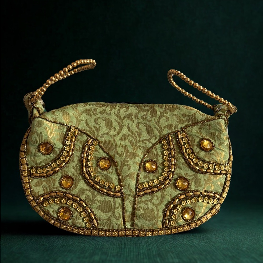 Hand Embellished Women's Clutch ( Brand New)